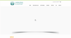 Desktop Screenshot of laboratoriogaspar.com.br